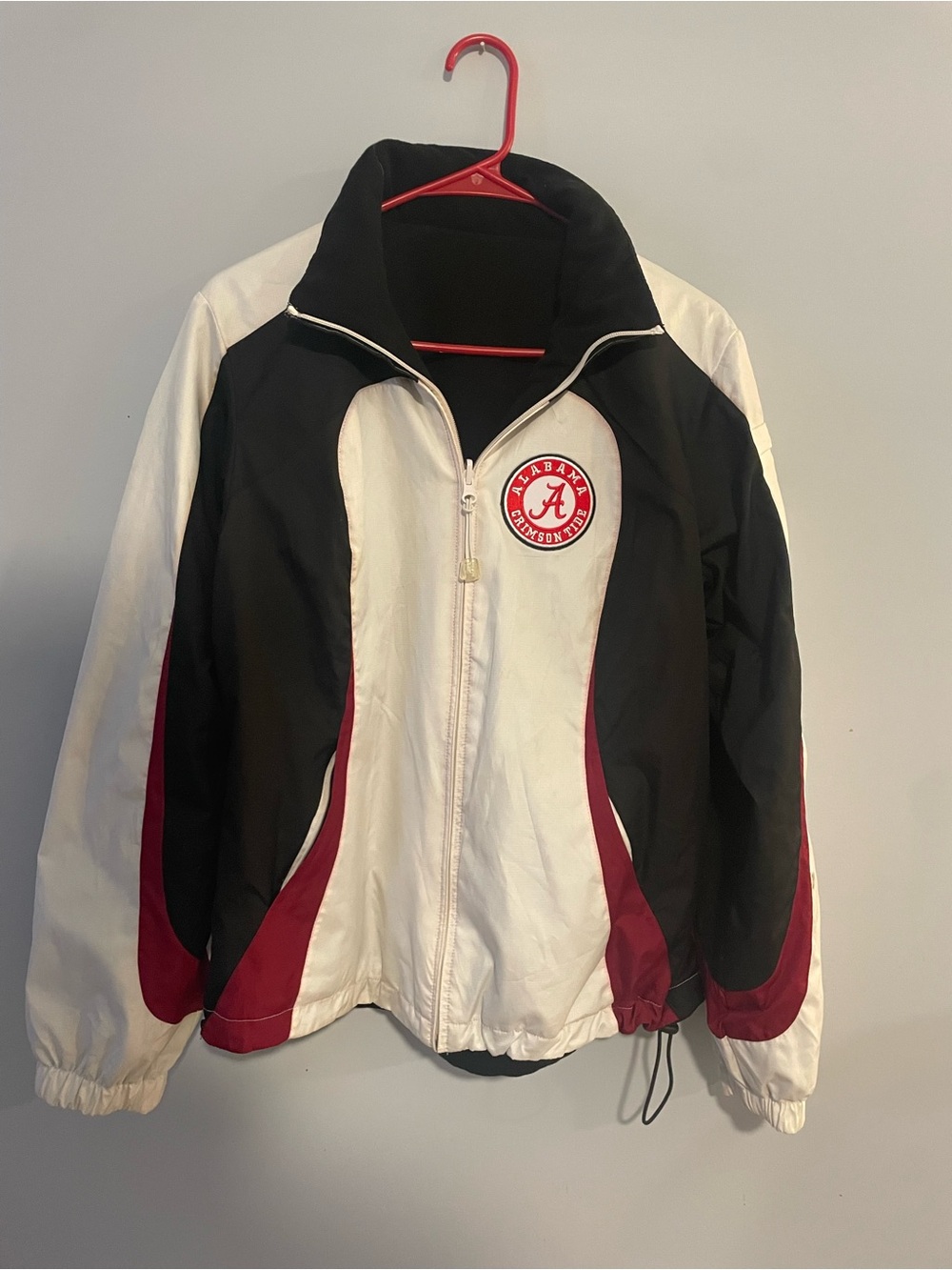 Alabama men/unisex Crimson Tide winter breakers jacket M